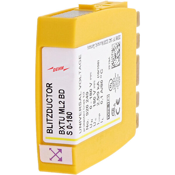 DEHN Kombi-Ableiter-Modul Blitzductor XTU BXTU ML2 BD S 0-180